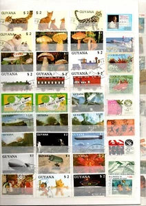 ALBUM DE 8 PAGES AVEC 350 TIMBRES AMERIQUE DU SUD - Foto 1 di 5