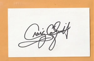 Tarjeta 3x5 firmada por Craig Colquitt Tennessee Volunteers AUTO Pittsburgh Steelers - Imagen 1 de 2