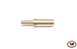 3/8"X1/4" Brass Barb Hose Splicer Mender Straight Fitting 129-6-4 NEW! - Picture 1 of 4