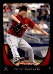 2011 Bowman Wandy Rodriguez Houston Astros #160 - Picture 1 of 2