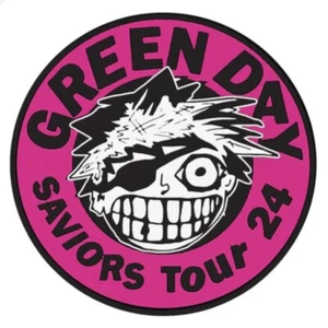 NEW Green Day Saviors Tour 2024 Patch Official (D2C Exclusive) Rare! - Picture 1 of 3