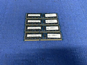 Lot of 4 Hynix 8GB 2Rx4 PC3L-10600R-9-10-E1 HMT31GR7BFR4A-H9 T7 AB (32GB Total) - Picture 1 of 10