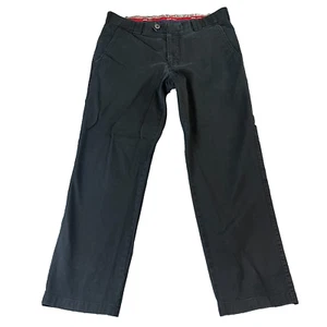 Meyer Roma Chinos Mens 32 28 Trousers Preppy Regular Straight Grey Stretch - Picture 1 of 11