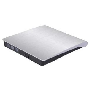 Zewnętrzny napęd DVD / CD do laptopa przenośny USB 3.0 DVD-RW Mac Notebook PC biały - Zdjęcie 1 z 8