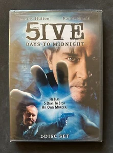 5IVE DAYS TO MIDNIGHT (2004 TV Miniseries) Timothy Hutton/Randy Quaid 2-Disc DVD - Picture 1 of 2