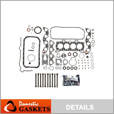 Juego de pernos de junta completa para Honda Civic CRX De So 1.5 1.6 88-95 D15B2 D15B7 D16A6 Foto 1 de 4