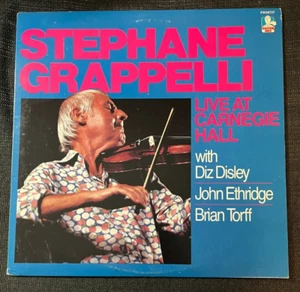 STEPHANE GRAPPELLI - Live at Carnegie Hall ~ DOCTOR JAZZ 38727 {nm orig} w/Torff - Picture 1 of 4