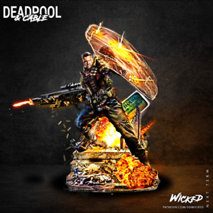 Cable (Deadpool 2 Diorama) Skala żywiczna Model Zestaw niepomalowany druk 3d