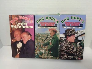 Bob Hopes Entertaining the Troops: The Vietnam Years (1967-68) Pre VHS Lot of 3  - Picture 1 of 4
