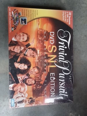 NEW & SEALED TRIVIA PURSUIT - SNL EDITION  DVD Saturday Night Live MEMORABILIA - Image 1 of 2