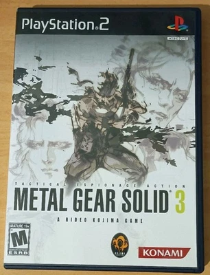 Metal Gear Solid 3 PS2 NTSC-U w/Manual - Image 1 of 4