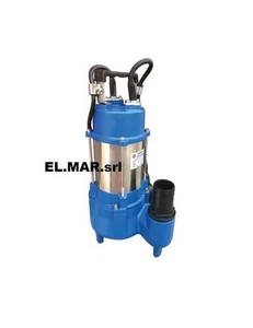1 HP 750 W Monofase Leporis SANSONE 750 Elettropompa Sommersa Acque NERE - Imagen 1 de 1