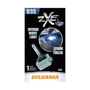 SYLVANIA D3S SilverStar zXe HID Bulb – Brighter Xenon HID Style Headlight (1PC) - Picture 1 of 6