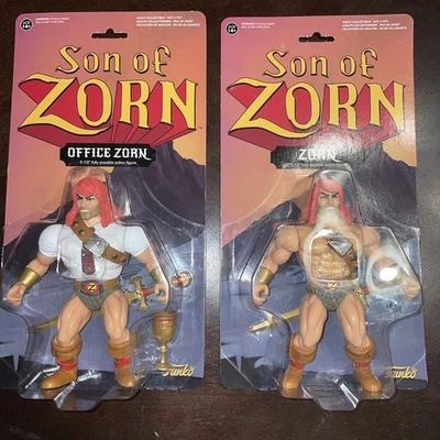 SON OF ZORN 2016 FUNKO 6" GUERRERO Y OFICINA ZORN JUGUETE FIGURA DE ACCIÓN CONJUNTO 2 Foto 1 de 2
