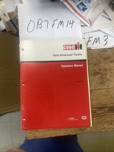 Case IH 8840 Windrower Traktor Bedienungsanleitung OEM NOS - Bild 1 von 10