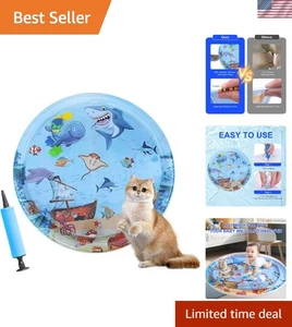 Sensory Cat Wassermatte - Verbesserte Dicke und Meeresfischmotiv für Katzen - Bild 1 von 9