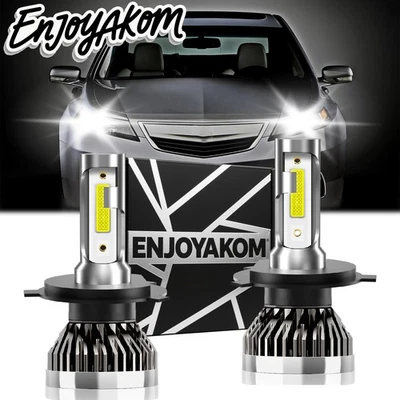 For Acura TL 1995-1998 6000K Combo LED Headlight High Low Beam Bulbs Kit 2Pcs - Image 1 of 4