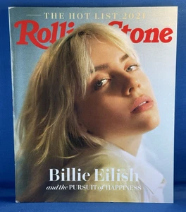 Rolling Stone Magazine BILLIE EILISH 1354 July/August 2021 HOT LIST Double Issue - Picture 1 of 5