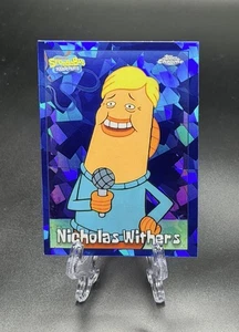 2025 Topps Chrome SpongeBob Zaffiro Nicholas Withers #187 - Foto 1 di 2