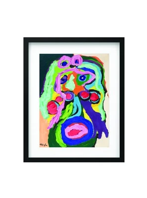 Litografia Karel APPEL com certificado de autenticidade - Imagem 1 de 2