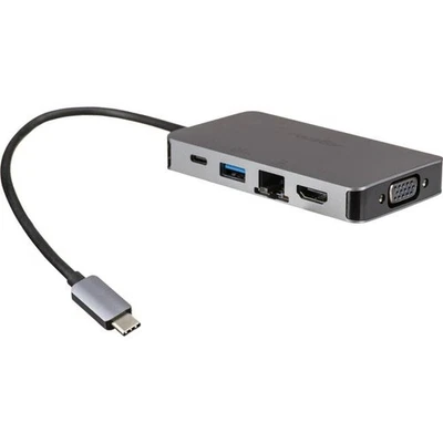 Rocstor Premium USB-C Multiport Adapter + PD Charging (Y10A249A1) - Image 1 of 4