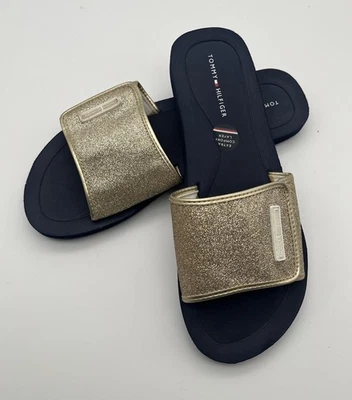 Sandalias informales Tommy Hilfiger para mujer punta abierta nuevas Foto 1 de 4