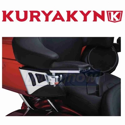 Kuryakyn Passenger Armrests for 2019-2020 Harley Davidson FLHT Electra Glide kd — 第 1/4 张图片
