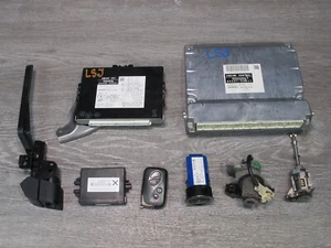 2008 LEXUS LS600hL ECU ECM KEYLESS IMMO POWER GLOVE TRUNK DOOR LOCK KEY SET OEM - Picture 1 of 24