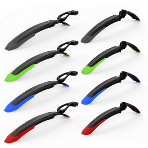 CUBE ACID VANE Mudguards Front or Rear Options Size to 27.5"/29" Tool-free Fit - Picture 1 of 11