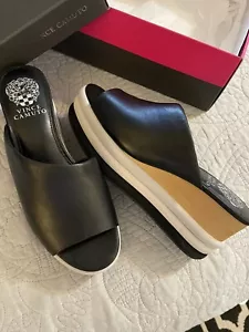 VINCE CAMUTO PENDRIA WOMENS WEDGE SANDALS, US 7M - Imagen 1 de 11