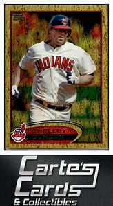 Shelley Duncan 2012 Topps Update Gold Sparkle  #US97 Cleveland Indians