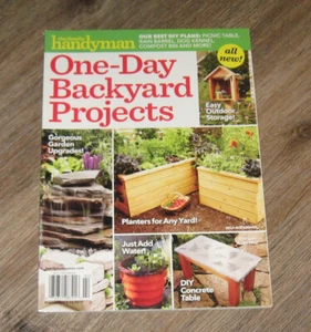Family Handyman magazine One-Day Backyard Projects PLANTERS Garden Upgrades - Picture 1 of 1