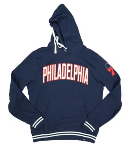 Philadelphia 76ers '47 Brand City Edition Bridge Eastport Navy Hoodie Men Medium - Picture 1 of 15