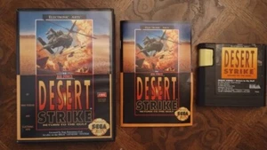 Desert Strike (Sega Genesis, 1992) Manual In Picture Region Free Except Japan - Picture 1 of 1