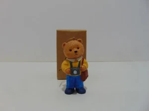 Avon Hobby Bear Ornament Photography New Old Stock 1996 (A) - Picture 1 of 9