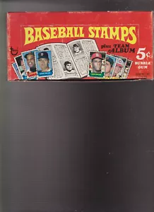 1969 TOPPS BASEBALL STAMPS EMPTY BOX - Picture 1 of 1