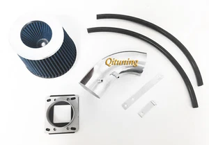 Black Blue For 1993-1994 Toyota T-100 3.0L V6 Air Intake System Kit + Filter - Picture 1 of 1