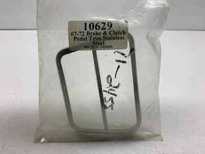 1967-72 Chevrolet Chevy GMC Pickup Deluxe Brake or Clutch Pedal Trim - Picture 1 of 3