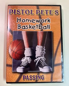 Pistol Pete's Homework Basketball: Passing DVD, Coaching Instruction and Tips - Picture 1 of 3