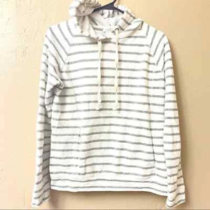 Jcrew Kapuzenpullover mit Kordelzug. gestreift mit Taschen Gr. Small - Bild 1 von 5