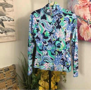 Lilly Pulitzer Luxletics Full-Zip Jacket Size XS - Picture 1 of 4