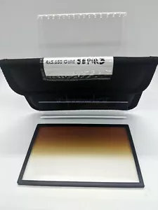 Formatt Hitech 4x5.65" Color Graduated Golden Sepia 3 Soft Edge Filter - Picture 1 of 7