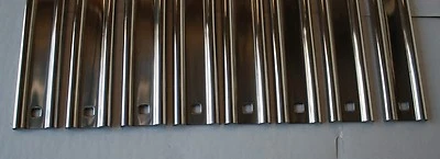 1947 1948 1949 1950 CHEVROLET GMC TRUCK SHORT BED STAINLESS STEEL BED STRIP SET - Image 1 of 3