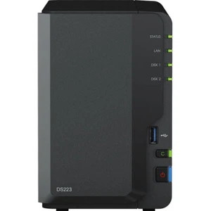 Synology DiskStation DS223 NAS Server with RTD1619B CPU, 2GB DDR4, HDD Storage - Picture 1 of 7