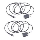 2X Ls2208 Rs232 Series Cable Cba-R01-S07Par for Symbol Barcode Scanner Ls23680