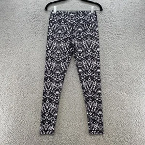 90 Degree Leggings Womens Small High Rise Black White Athleisure Gym Workout - Picture 1 of 10
