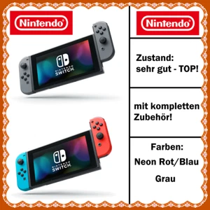 Nintendo Switch  V1/V2 🎮 | verschiedene Farben | Auswahl | TOP Zustand!✅ - Bild 1 von 46
