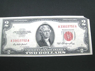 UNITED STATES $2  UNITED STATES NOTE   UNCIRCULATED   (SKUPM35) - Image 1 of 2