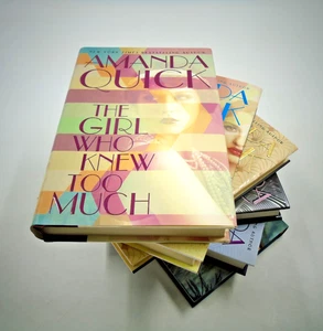 Amanda Quick Burning Cove Series Lot of 6 Books 4 FIRST EDITION 2 1ST PRINT HC - Picture 1 of 13