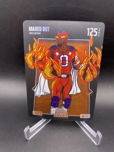 2026 Bo Jackson Battle Arena Maxed Out Fire Foil Tyrese Maxey - Picture 1 of 1